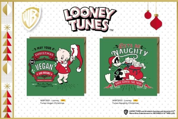Looney Tunes Christmas Card Range